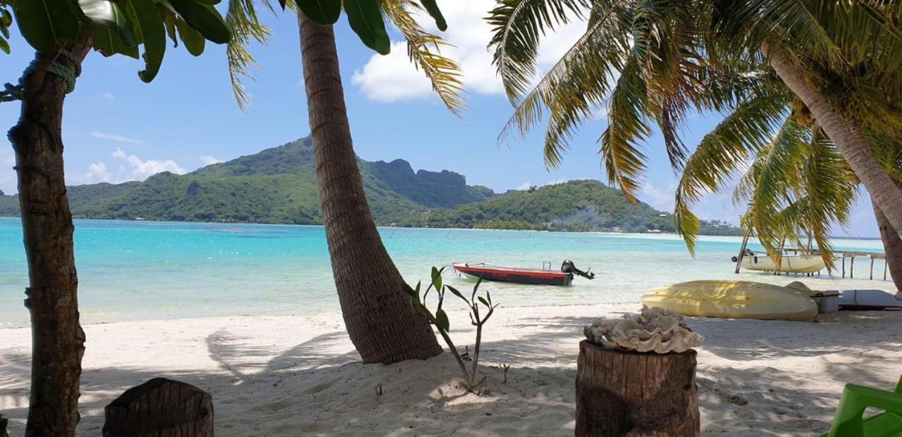 Poemanahere Island Camping A Maupiti Te-Fare-Arii エクステリア 写真