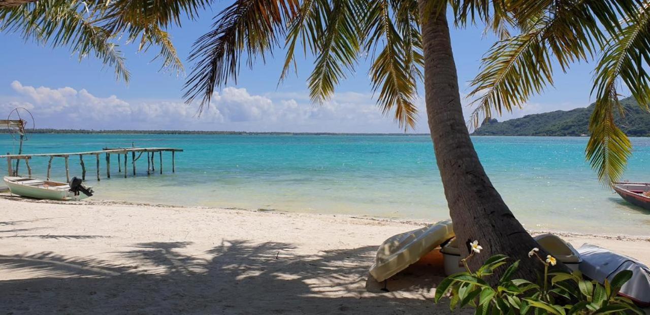 Poemanahere Island Camping A Maupiti Te-Fare-Arii エクステリア 写真